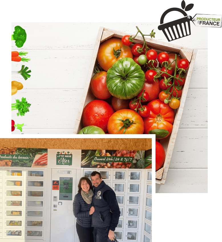 Distributeur de légumes et de fruits en Eure-et-Loir et en Essonne